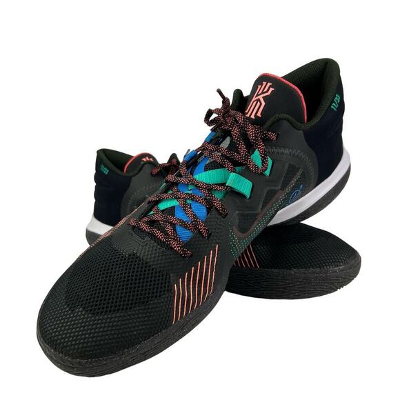 EUC Nike Kyrie Flytrap V Basketball Sneakers Shoes CZ4100-001 Multicolor Mens 18